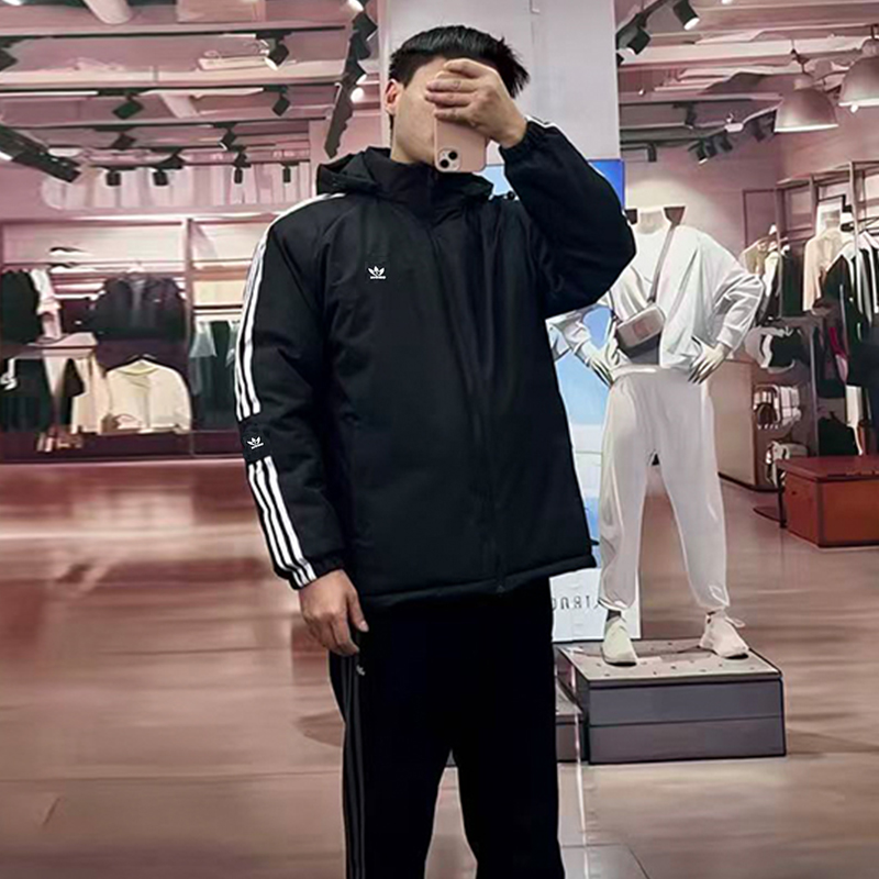 【刺绣】【加厚保暖】2025防风防水加厚款棉衣棉服男女同款qdaibos