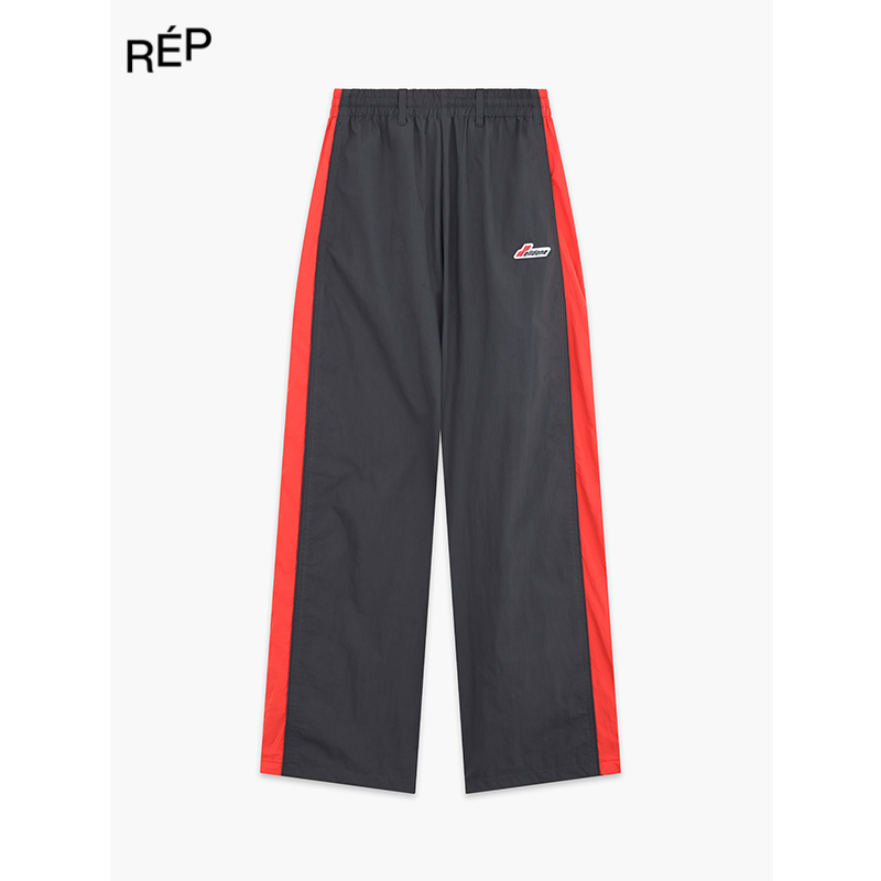 REP-WE11DONE设计师品牌炭黑色长裤 25SS 早春穿搭