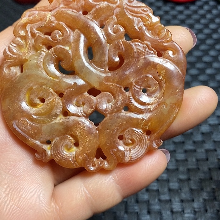 紫金钵盂菩提吊坠