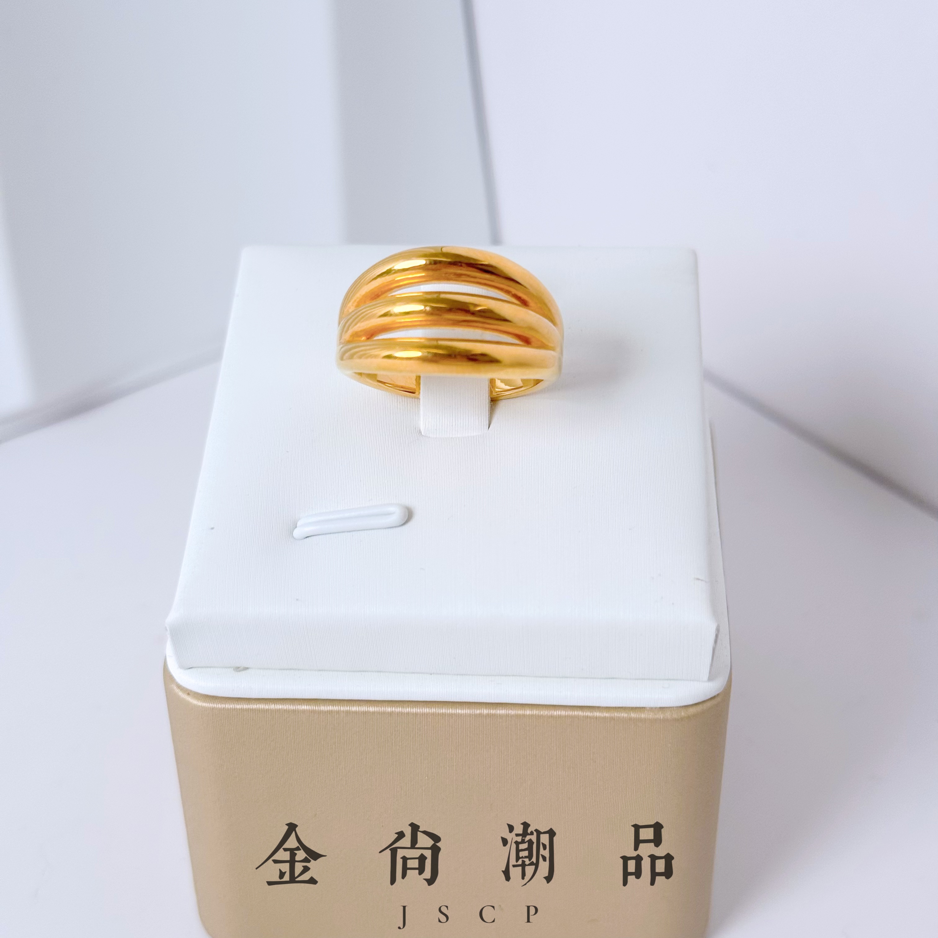 【猫爪戒指】足金999黄金5D无氰工艺猫爪戒指