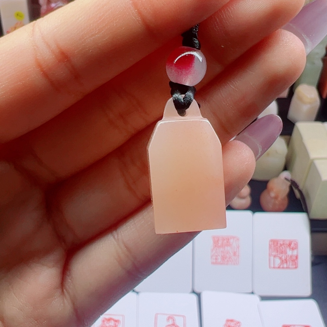 ^***^寿山石印石1.3包刻2字 