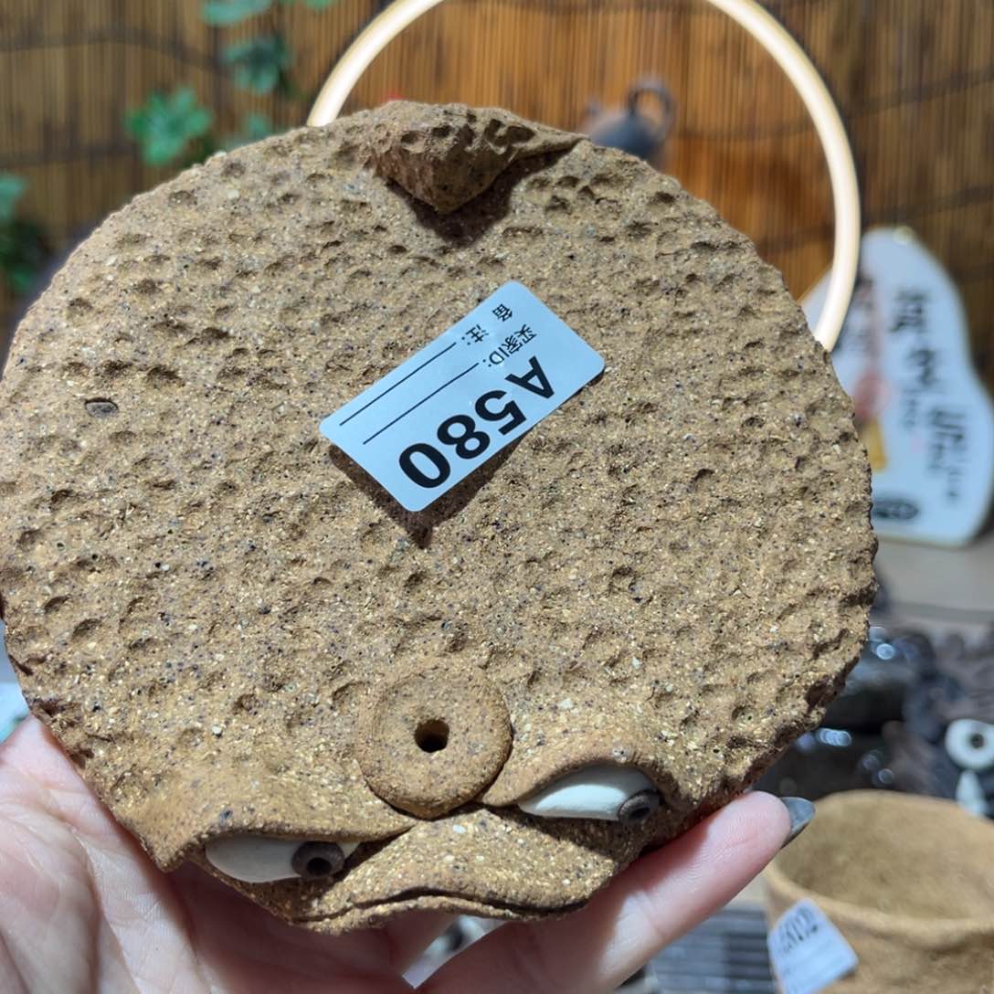 木村信鸿柴烧宝瓶