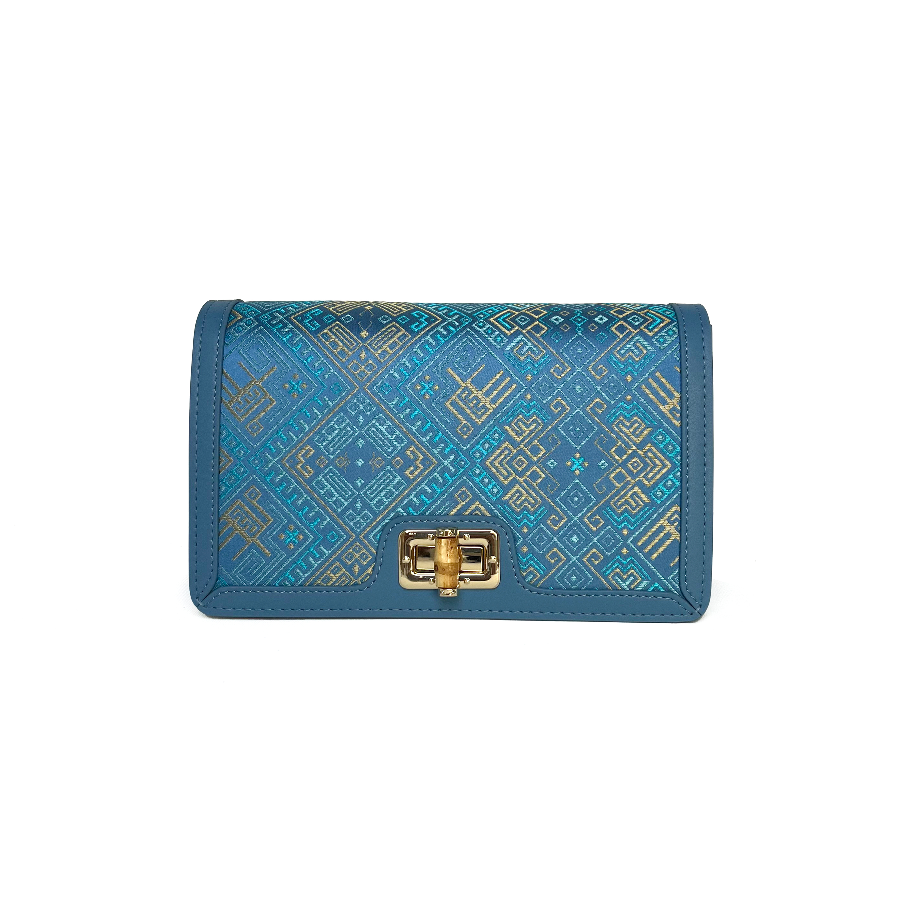 广西非遗壮锦复古新国风链条包休闲百搭