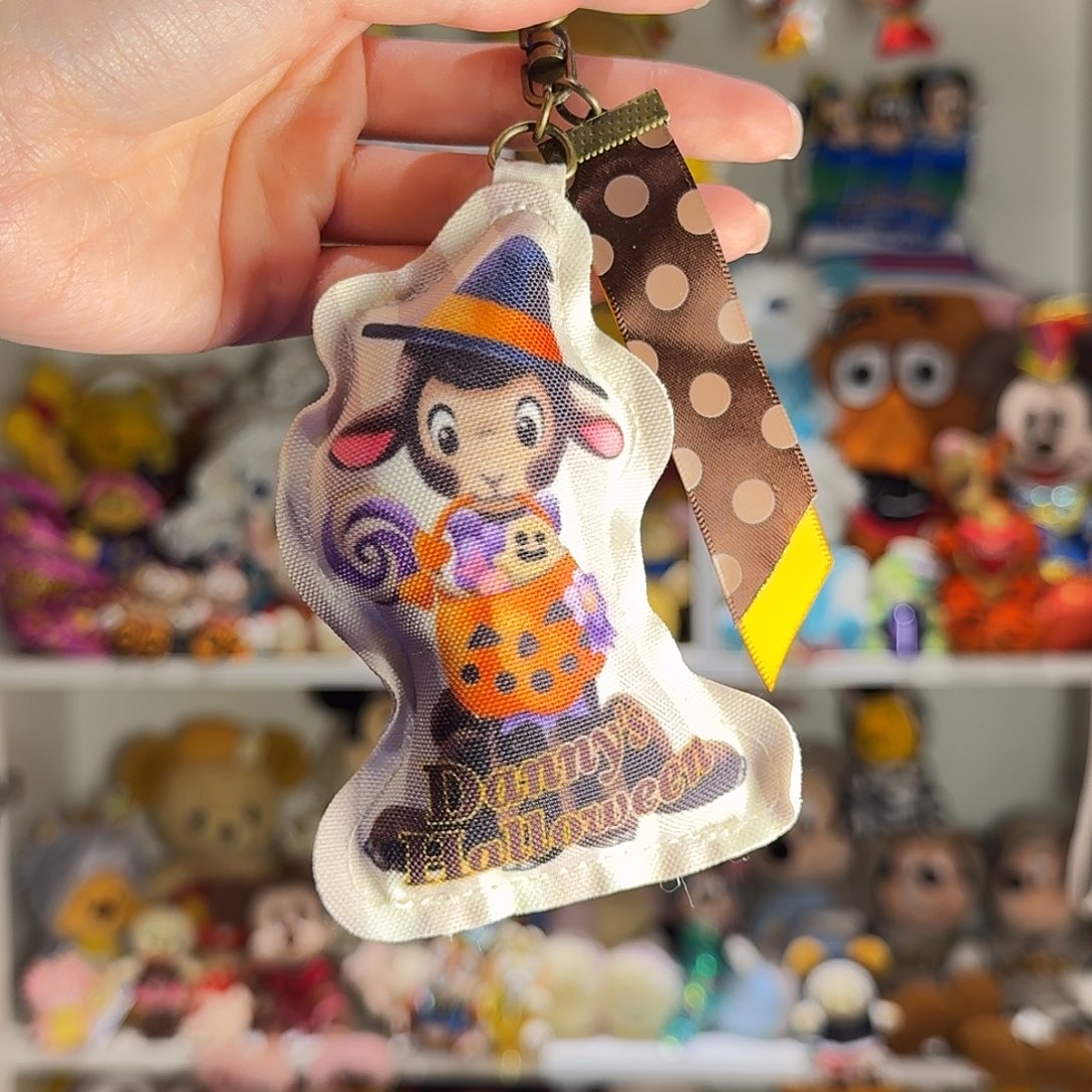 毛绒小羊丹尼帆布挂件