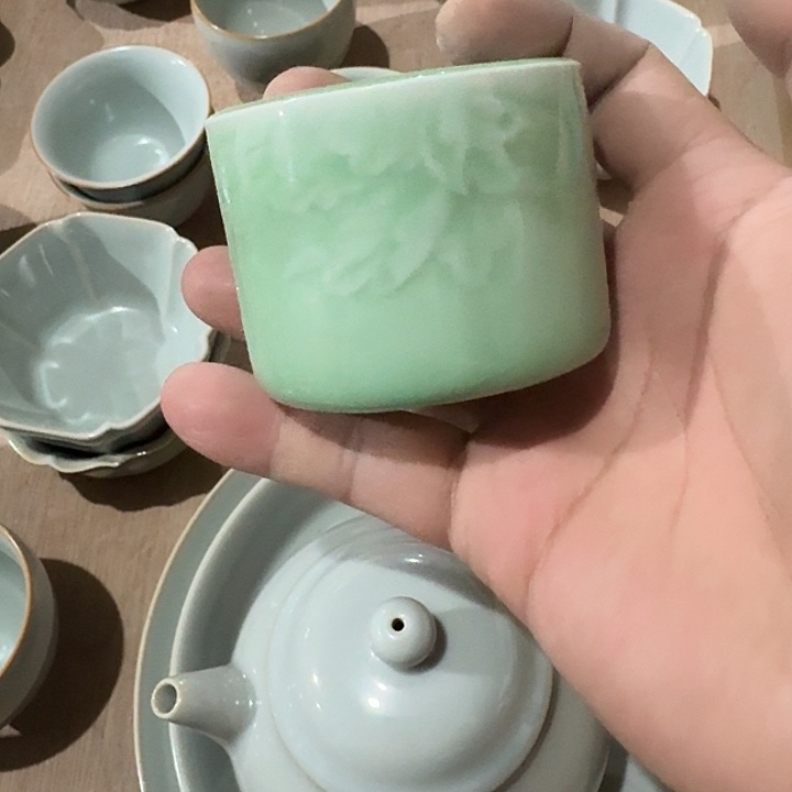 瑕疵茶具，介意勿拍
