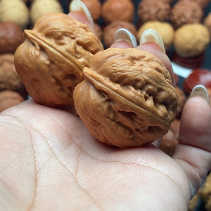 核桃精品文玩核桃手捻至尊蟾