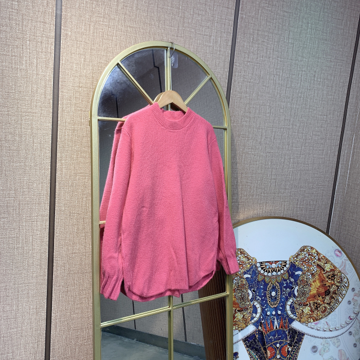 BT273粉色针织衫90-150