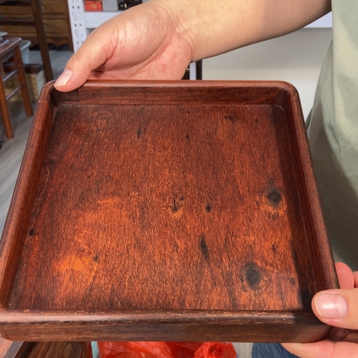 大果紫檀（缅甸花梨）开茶盘