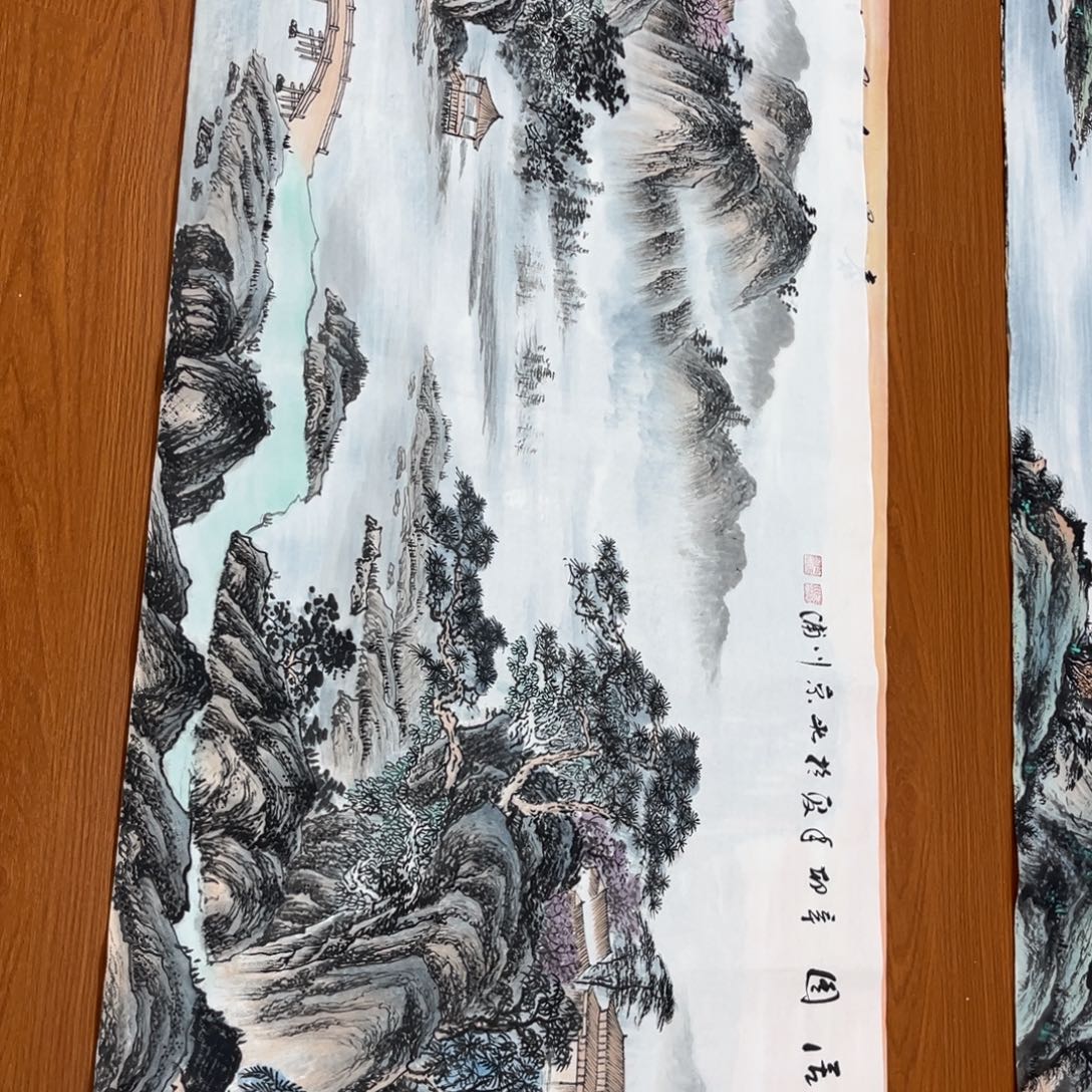 ～***～李川浦老师精品小六尺画心