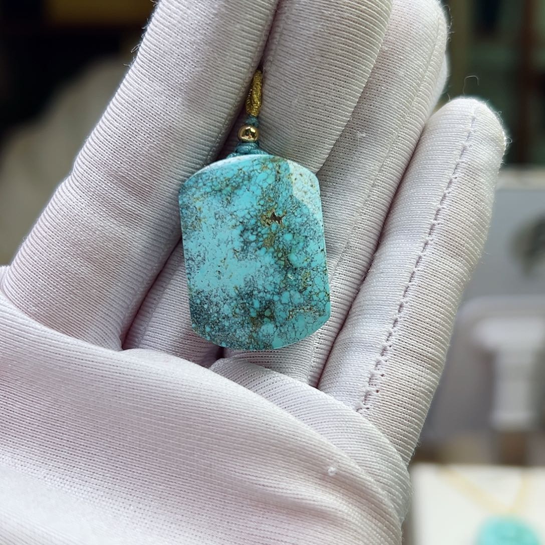 绿松石珠宝奇石未镶嵌