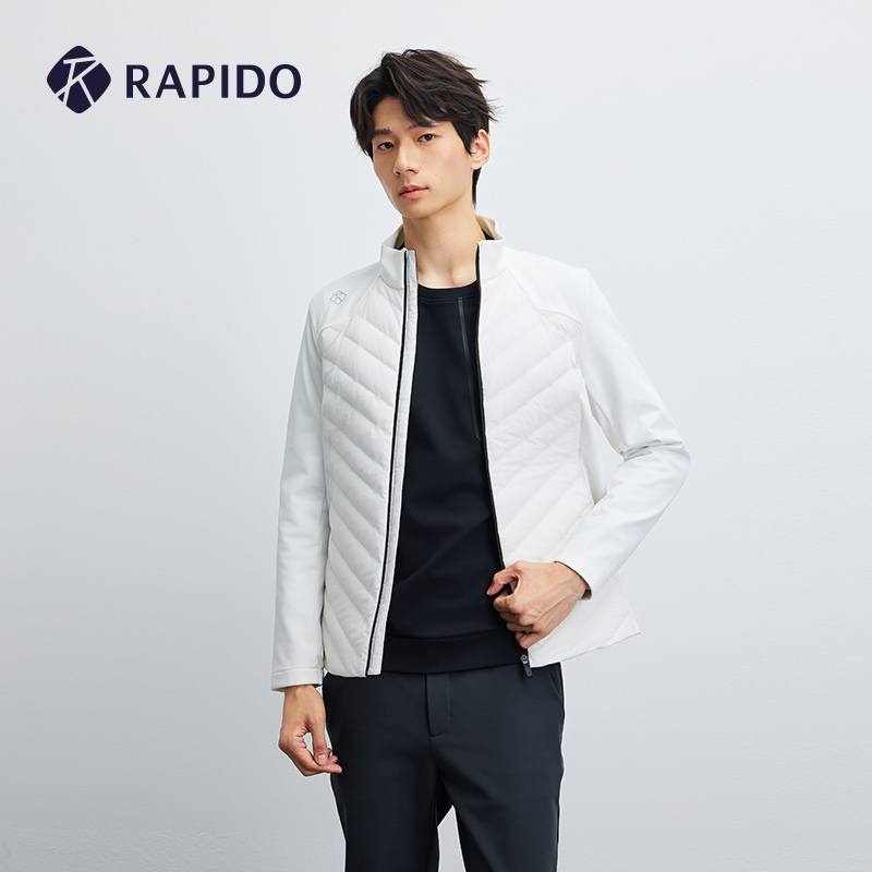 【新品】RAPIDO雳霹道2025年秋冬男运动休闲90%立领羽绒服CN5938X03