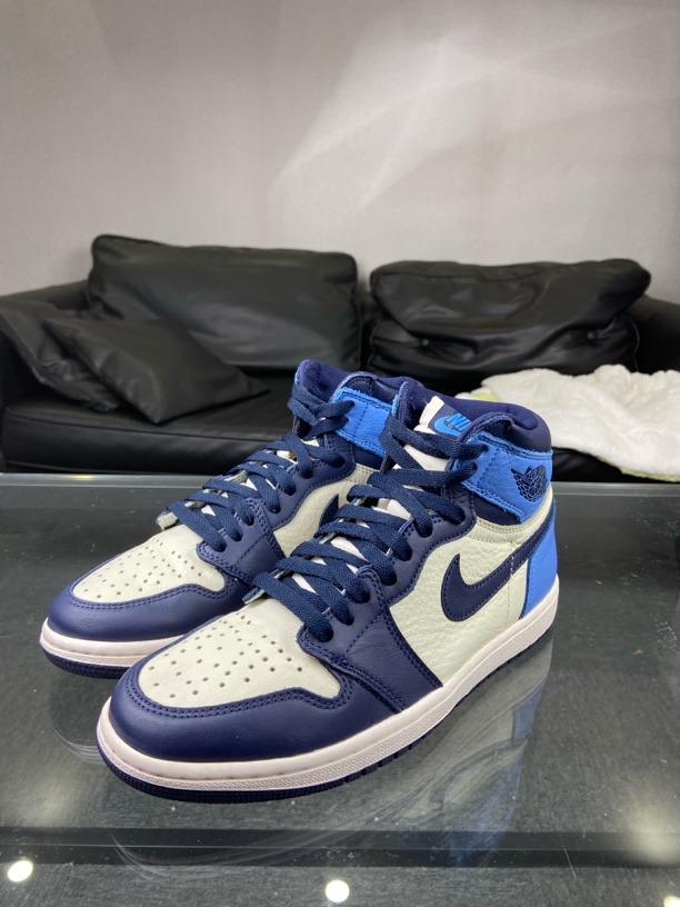 95新 NIKE/耐克 Nike休闲鞋aj1黑曜石41码配盒98新中古潮流时尚