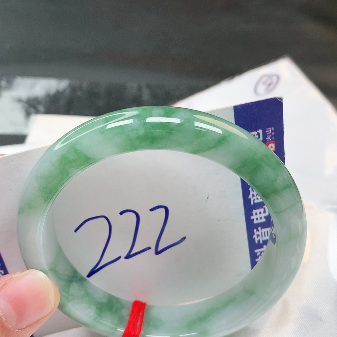 翡翠手镯未镶嵌222号