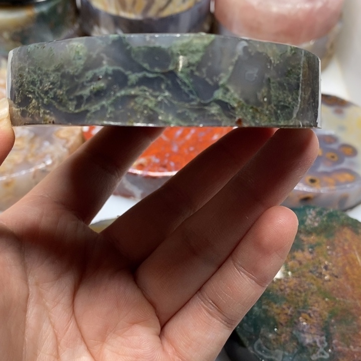 用***人定制玛瑙手镯定制58