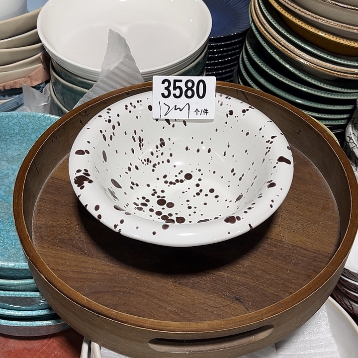 瓷微瑕外贸餐具3580