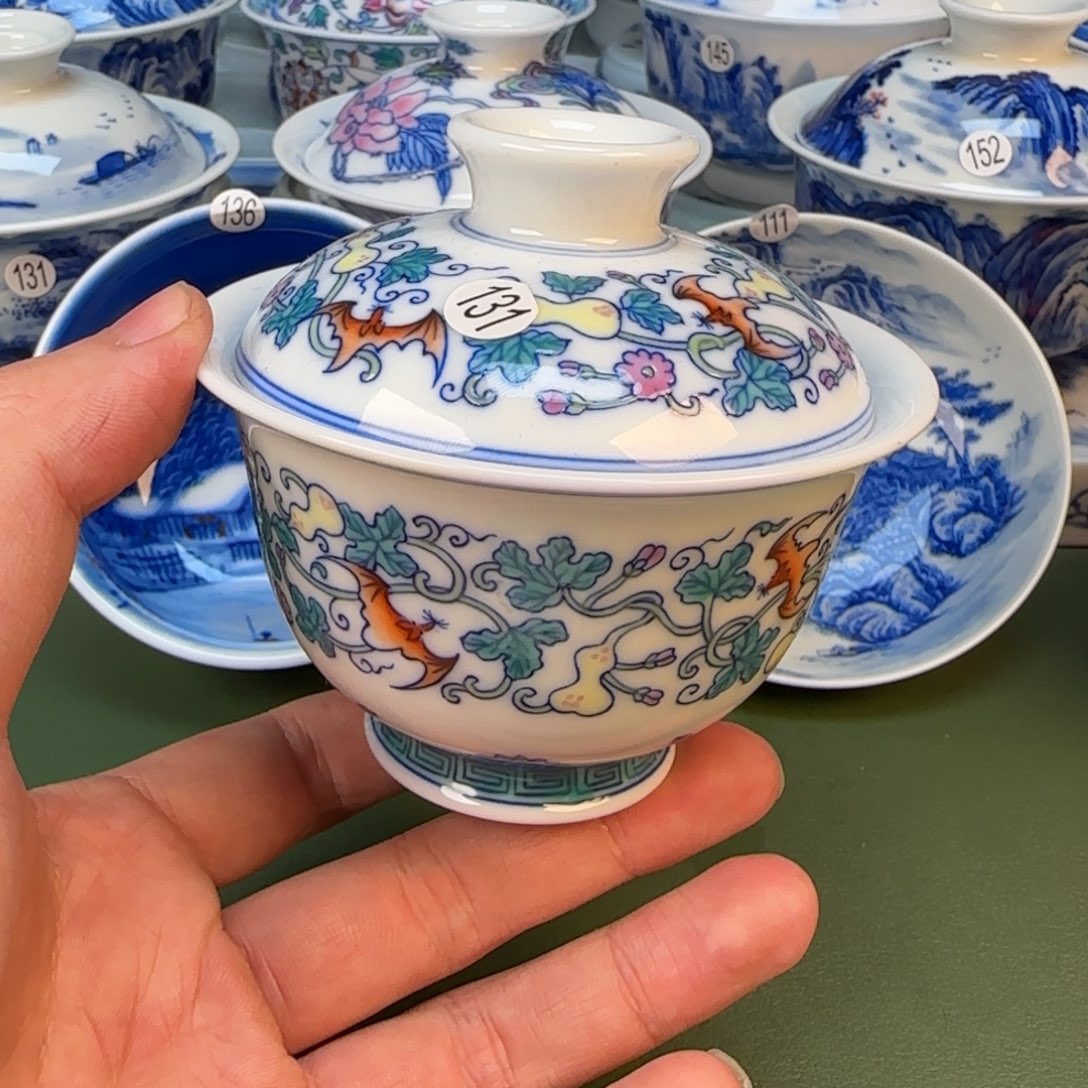 彦祖纯手工手绘茶具131