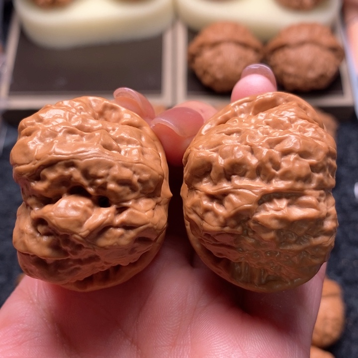 文玩核桃把件毕业大蛙43