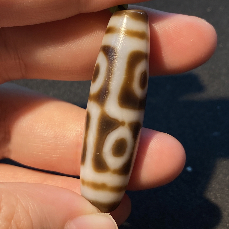 小卢手工六眼天珠带绳
