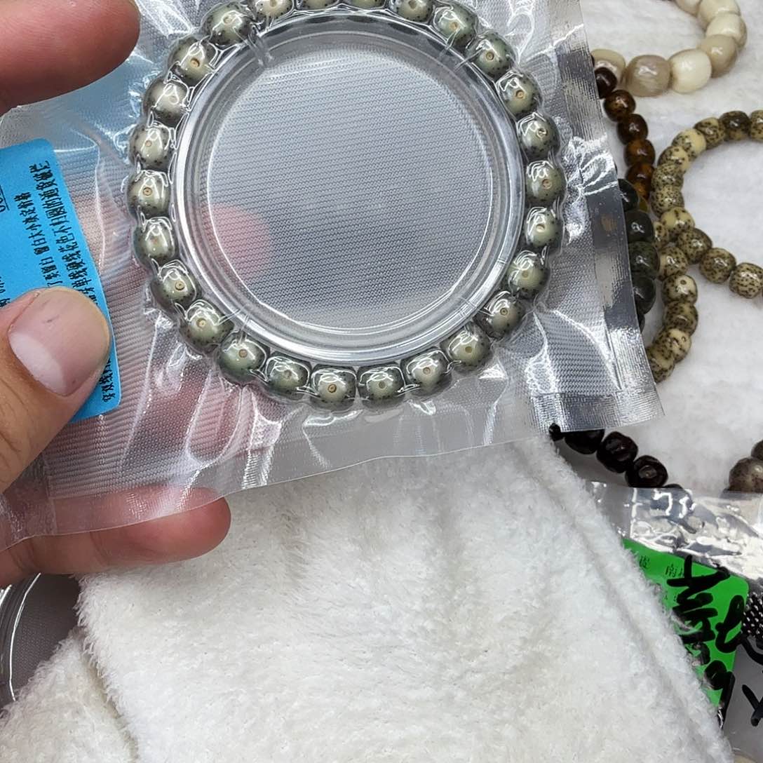 星月菩提手串12尽头卡姿兰大眼睛星月菩提单圈9×8