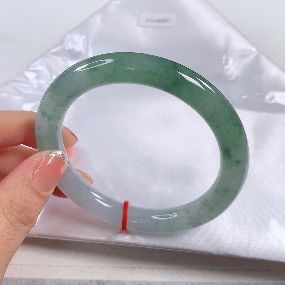 翡翠手镯未镶嵌 圆条①②⑤