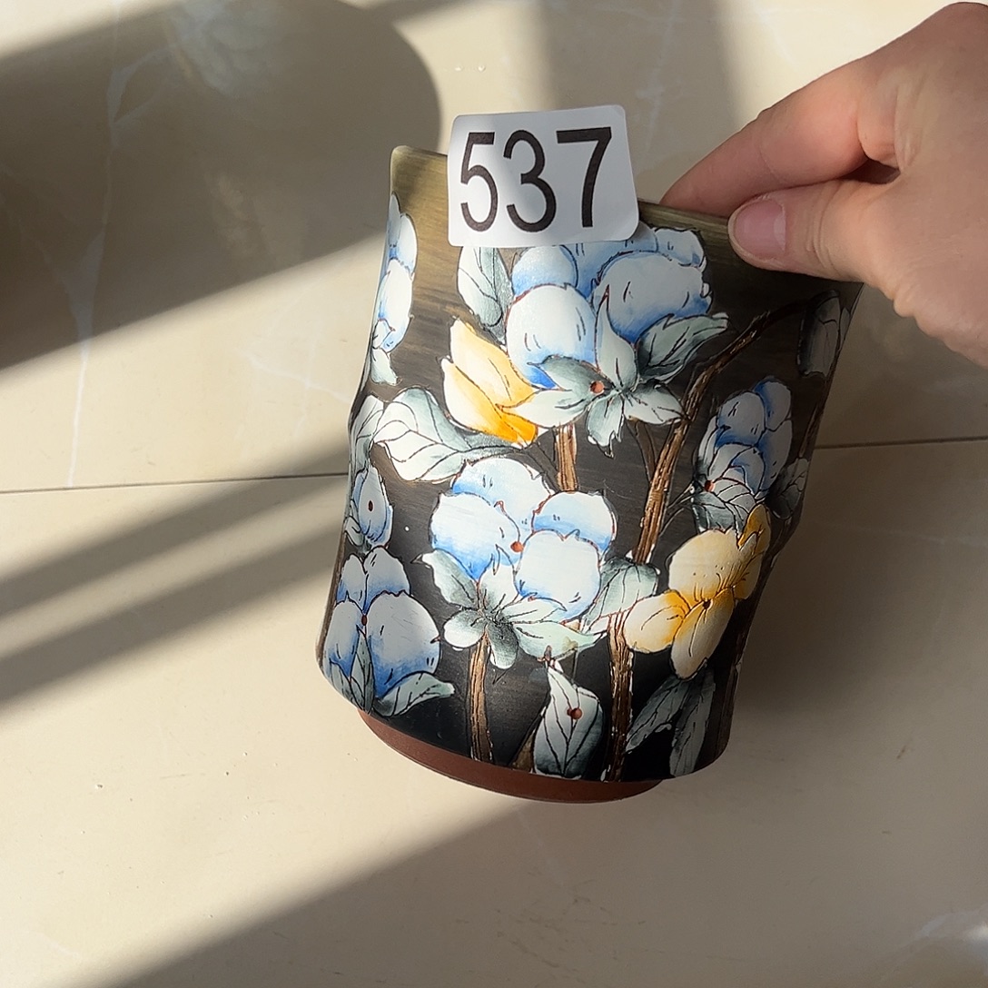 景德镇炫彩手绘口12高15.5