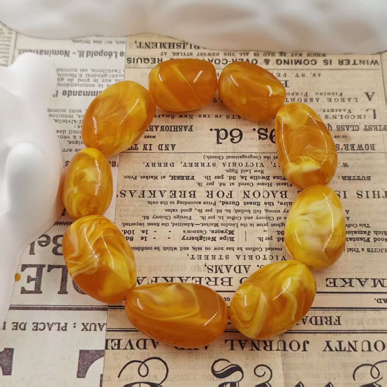 非金属树脂手链 G281时尚潮流精品手串