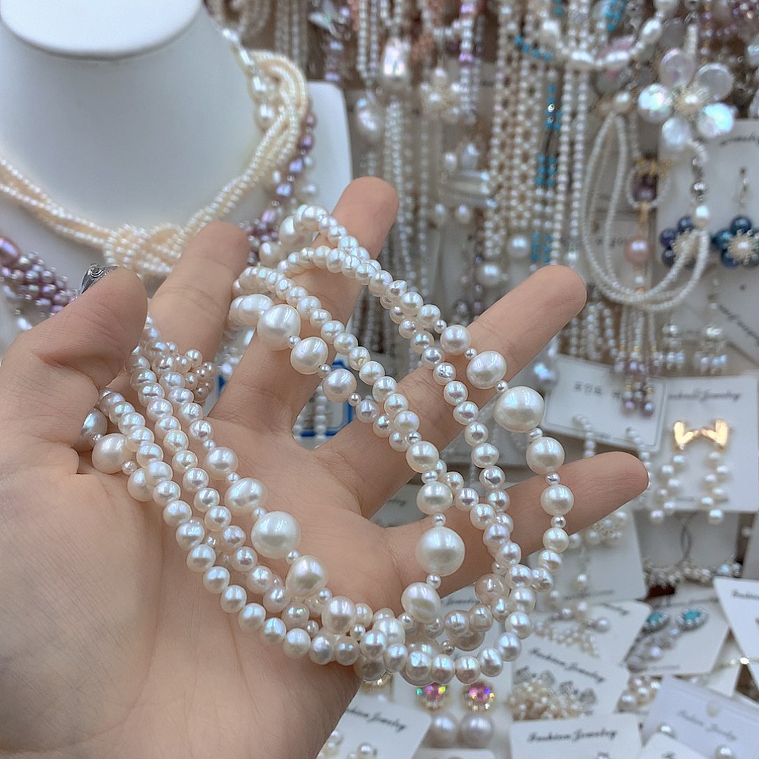 常***媛银S925镶嵌耳饰淡水珍珠