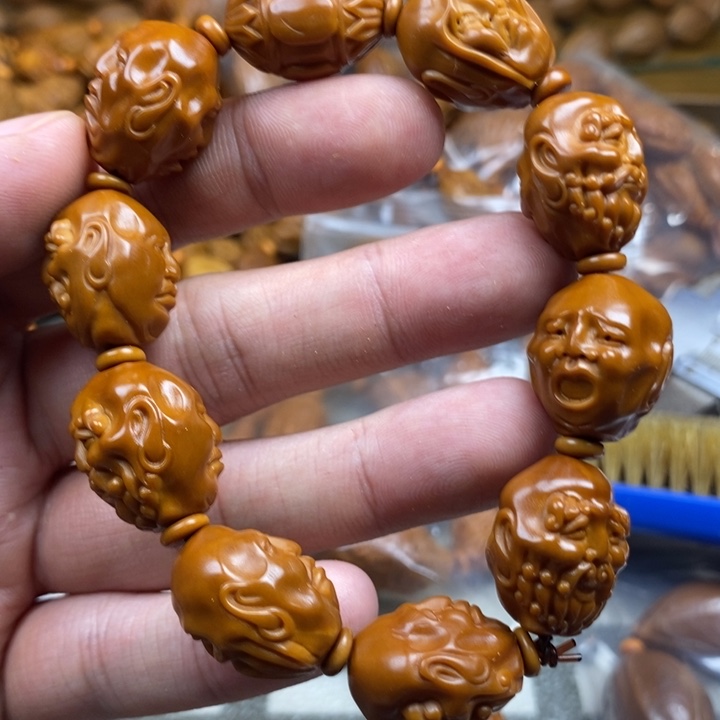 手串/手链橄榄核橄榄核雕工艺手串