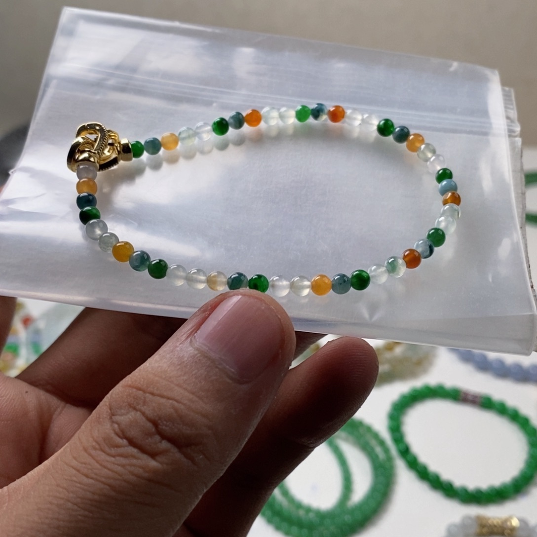 定制翡翠未镶嵌缅甸翡翠a货卡3.8