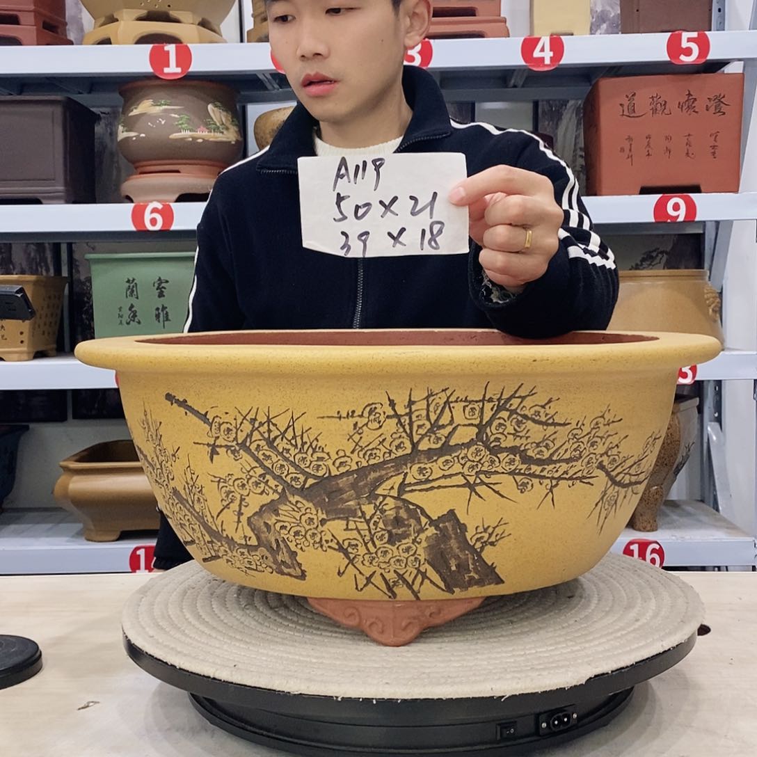 紫砂花盆紫砂艺术