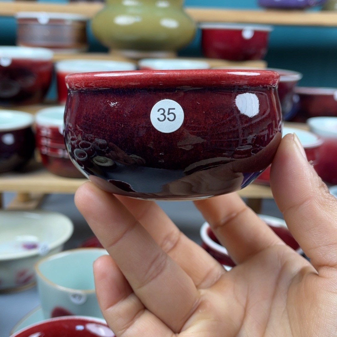 瓷片纯手工制作……微微瑕