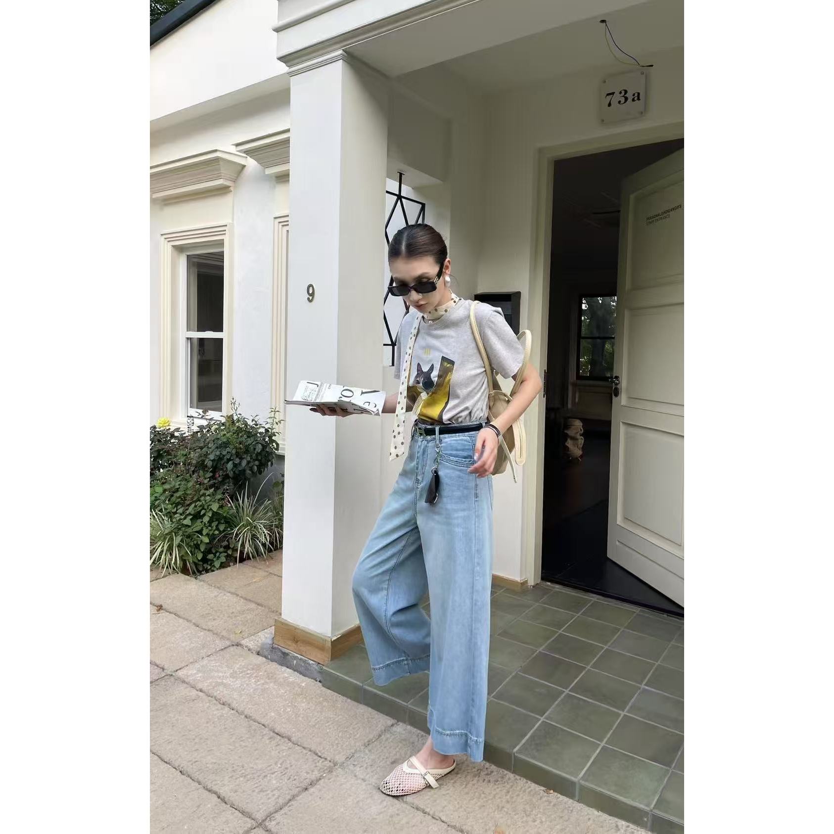 98621款阔腿牛仔裤FYGZ