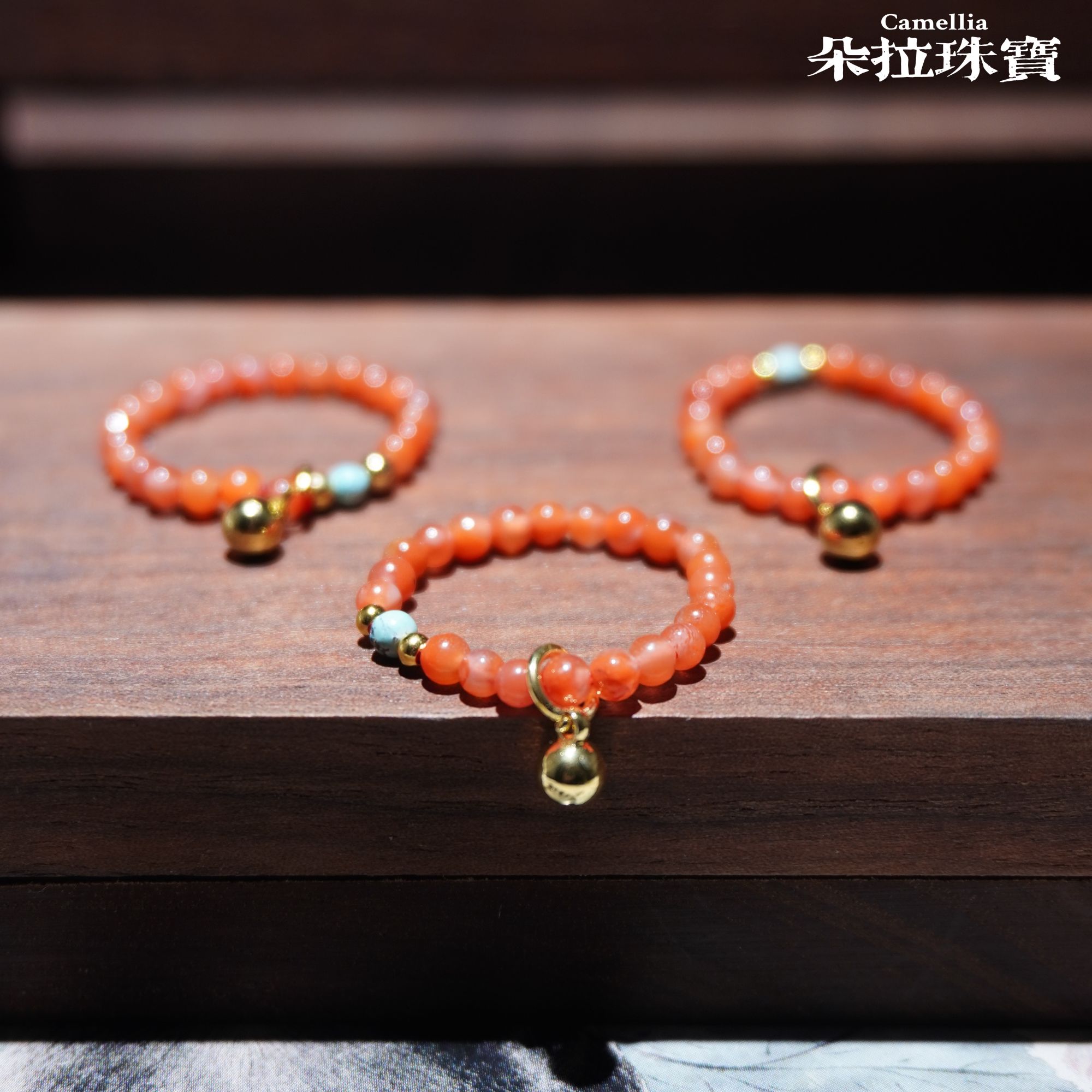 朵拉珠宝 3078 南红戒圈  多样性发其一