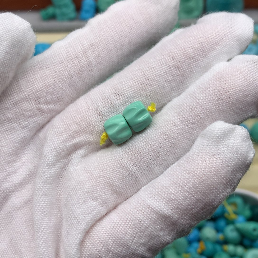 高瓷果冻绿直切复刻百香尺寸8