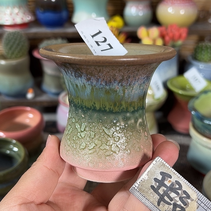 口6高8 手工花盆满30包邮