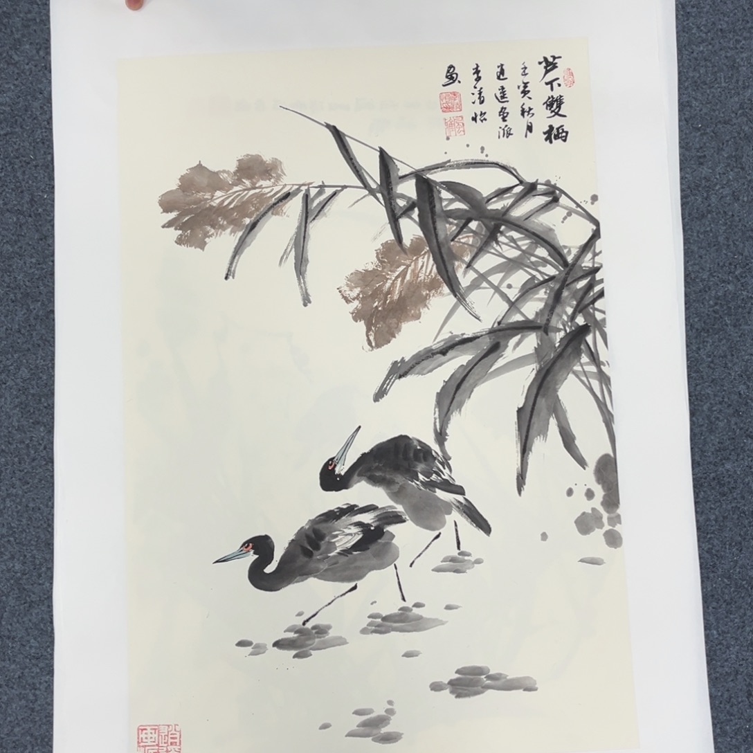 国画手绘画作品和绘画