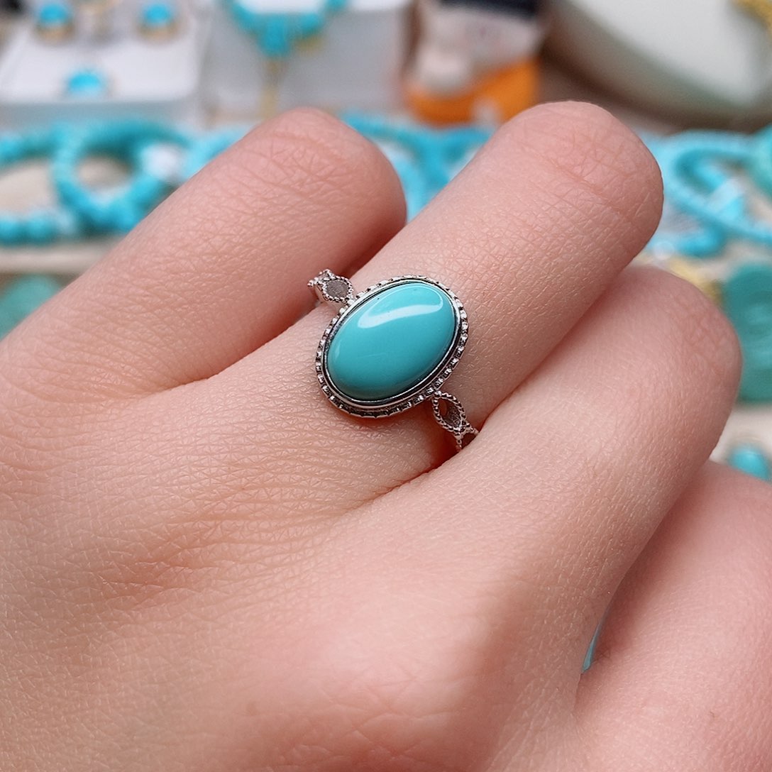 绿松石戒指未镶嵌