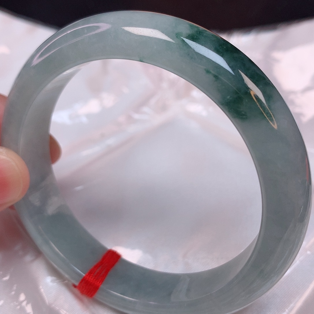 翡翠手镯未镶嵌58 翡翠手镯