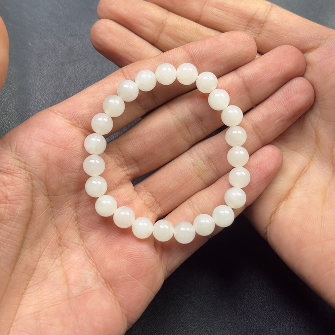 和田玉颈饰未镶嵌?***e多样性羊脂玉卡8货头