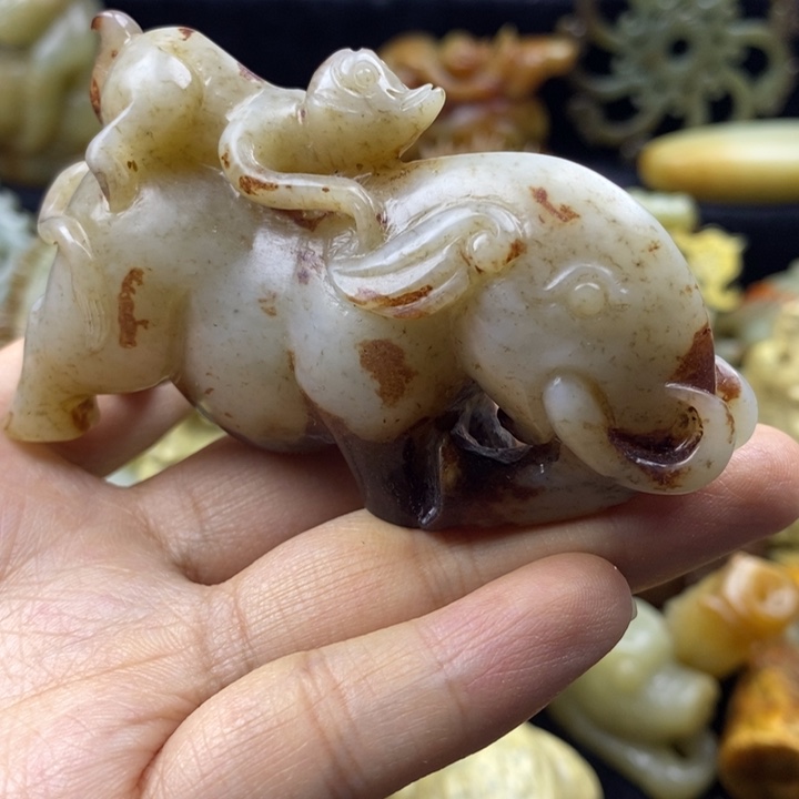 和田玉颈饰未镶嵌110