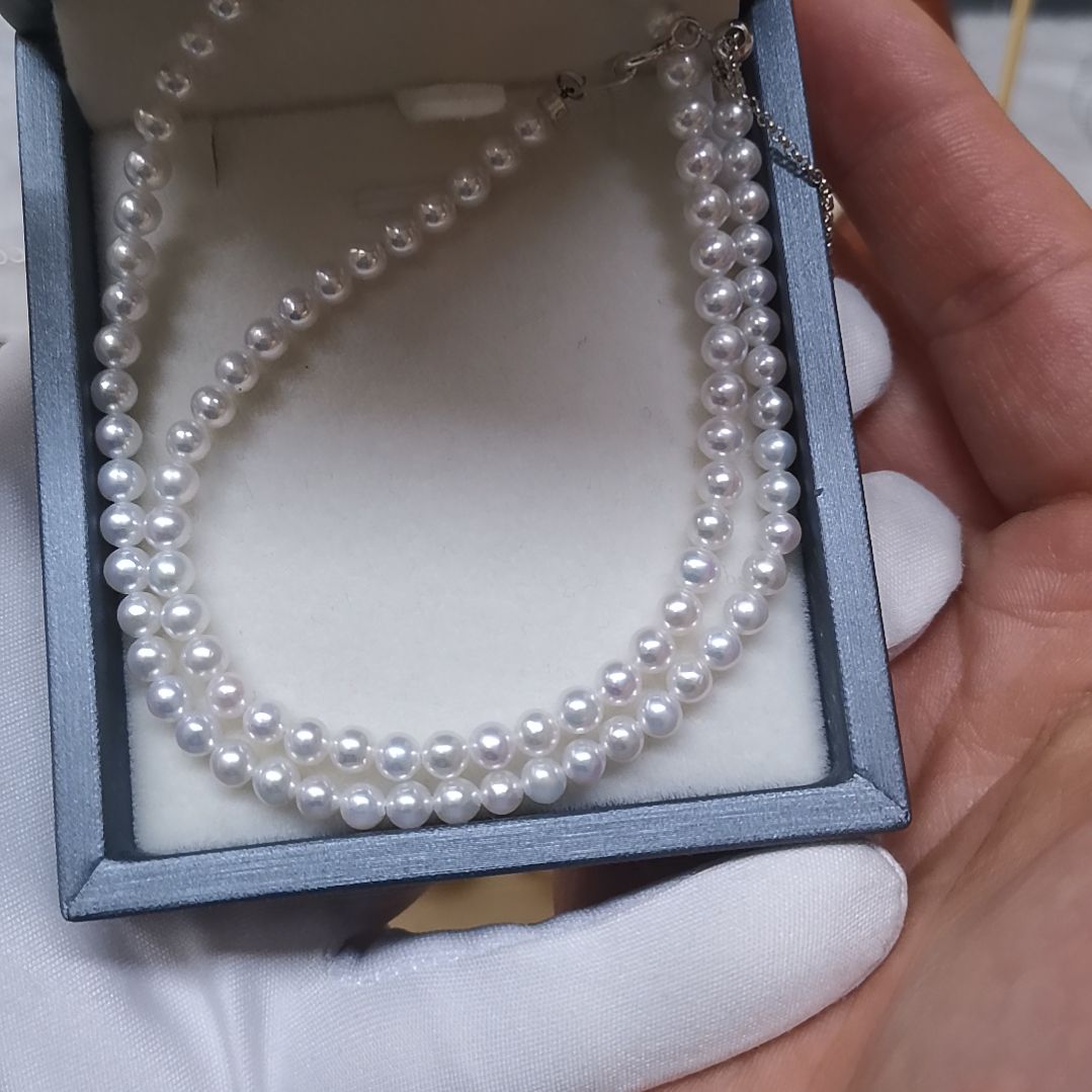 l***n颈饰淡水珍珠银S925镶嵌