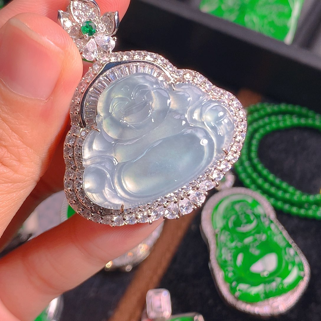 翡翠吊坠(不含链)未镶嵌