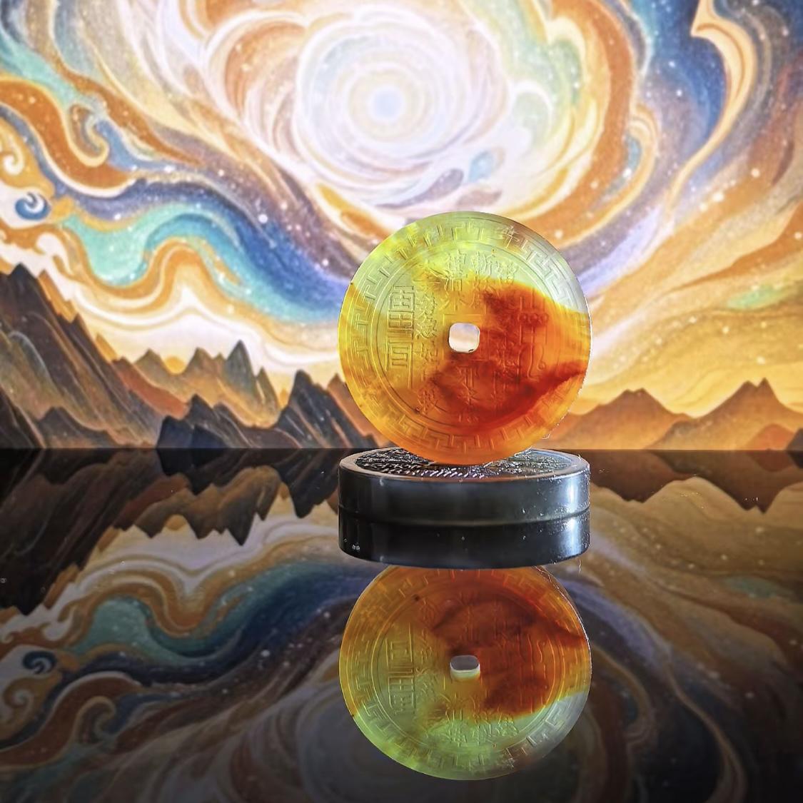 岫玉吊坠饰品diy多样性发货  默认微瑕 以直播间扣号为准