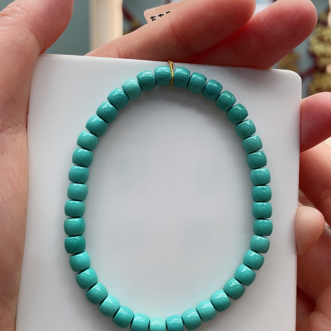 绿松石手串未镶嵌