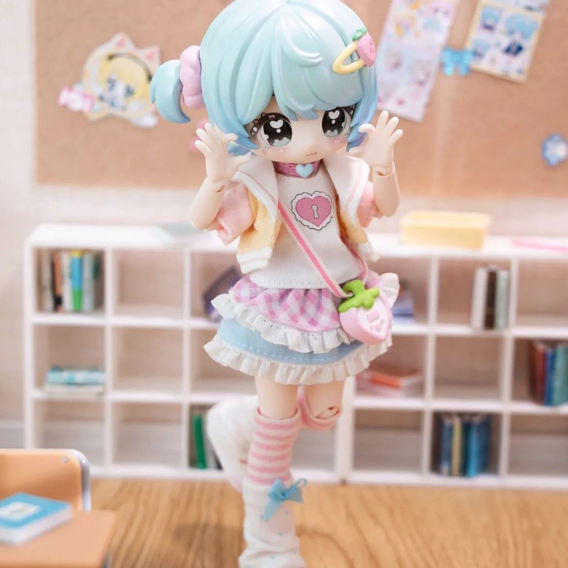 【允臧代拆】正版小钥匙设定集12分bjd盲盒可动人偶潮玩公仔手办