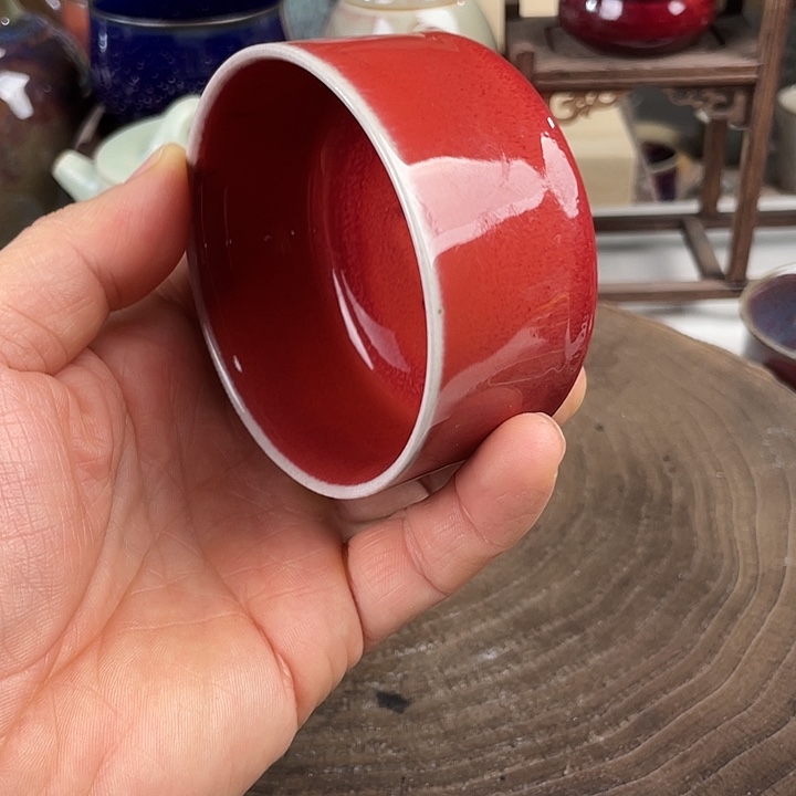 直筒杯钧瓷钧瓷钧瓷