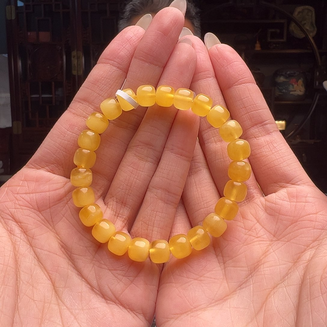 琥珀裸石未镶嵌俄料蜜蜡QQ018八