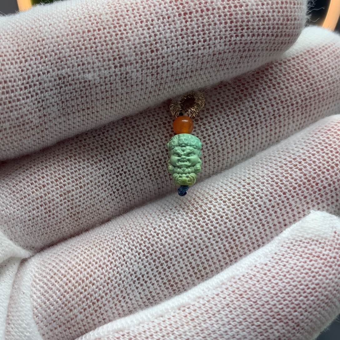 绿松石挂件未镶嵌