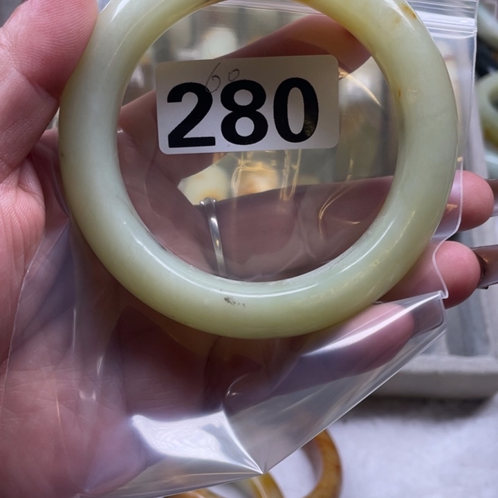 蛇纹石玉合金手镯