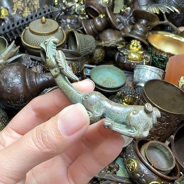 铜材质文玩客厅家具摆件